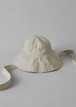 Hats, Scarves & Gloves-TOAST Studio Kettle Waxed Cotton Hat Concrete
