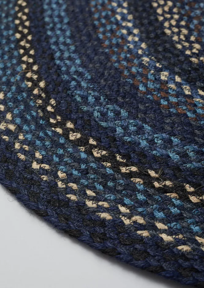 Textiles|Rugs-TOAST The Braided Rug Company Organic Jute Rug Ink