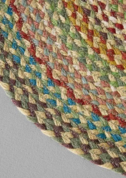 Textiles|Rugs-TOAST The Braided Rug Company Organic Jute Doormat Multi