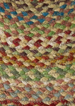 Textiles|Rugs-TOAST The Braided Rug Company Organic Jute Doormat Multi
