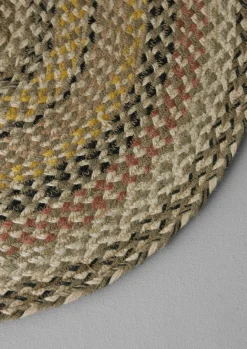 Textiles|Rugs-TOAST The Braided Rug Company Organic Jute Doormat Blossom