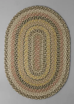 Textiles|Rugs-TOAST The Braided Rug Company Organic Jute Doormat Blossom