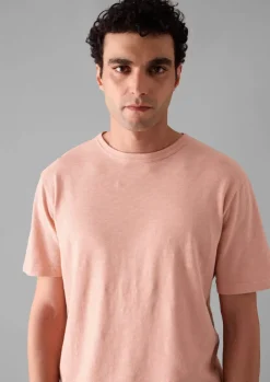Tops & Tees-TOAST Theo Organic Cotton Short Sleeve Tee NectarPink