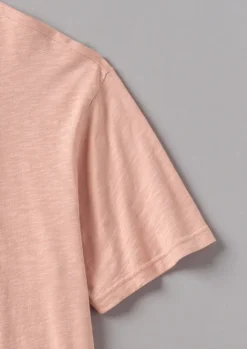 Tops & Tees-TOAST Theo Organic Cotton Short Sleeve Tee NectarPink