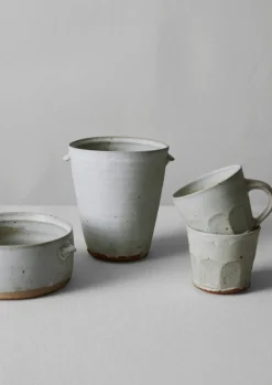 Ceramics-TOAST Tim Lake Utensil Pot DolomiteWhite