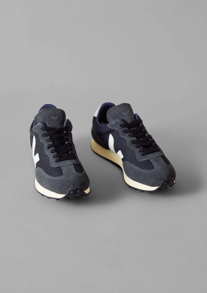 Trainers & Plimsolls-TOAST Veja Rio Branco Trainers BlackWhiteOxfordGrey