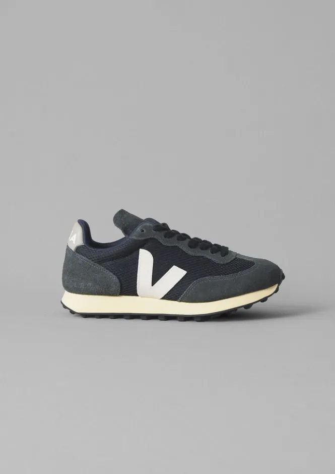 Trainers & Plimsolls-TOAST Veja Rio Branco Trainers BlackWhiteOxfordGrey