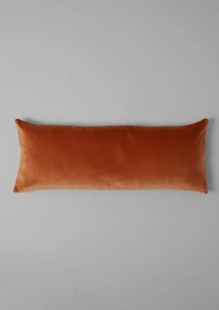 Textiles|Cushions & Covers-TOAST Velvet Bolster Cushion SoftGinger/Natural