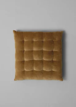 Textiles|Cushions & Covers-TOAST Velvet Chair Cushion Olive