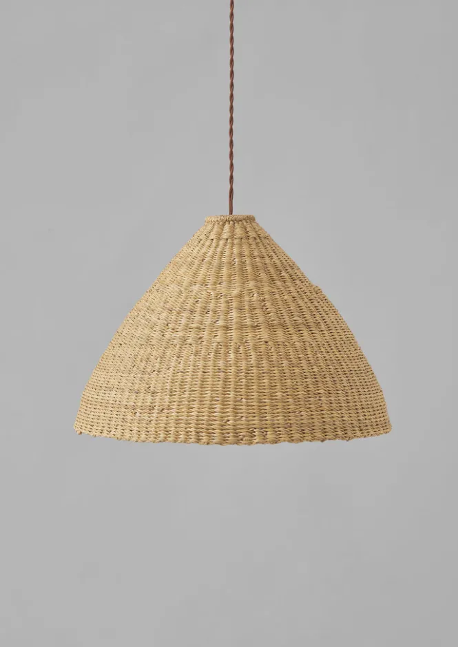 Lighting-TOAST Veta Vera Bell Pendant Shade Natural
