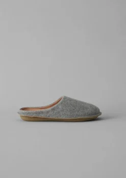 Slippers|Nightwear-TOAST Viba Roma Felt Slippers Grey