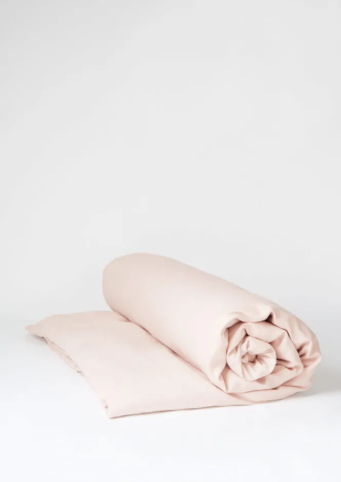 Textiles|Bed Linen-TOAST Washed Linen Cotton Duvet Cover DustyPink