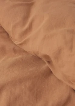 Textiles|Bed Linen-TOAST Washed Linen Cotton Duvet Cover Bracken