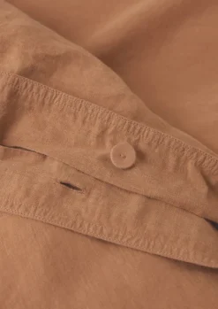 Textiles|Bed Linen-TOAST Washed Linen Cotton Duvet Cover Bracken