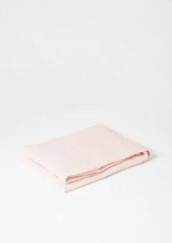 Textiles|Bed Linen-TOAST Washed Linen Cotton Fitted Sheet DustyPink