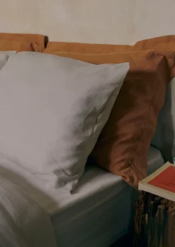Textiles|Bed Linen-TOAST Washed Linen Cotton Housewife Pillowcase Set WashedSage