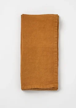 Textiles|Tableware-TOAST Washed Linen Napkin StarAnise