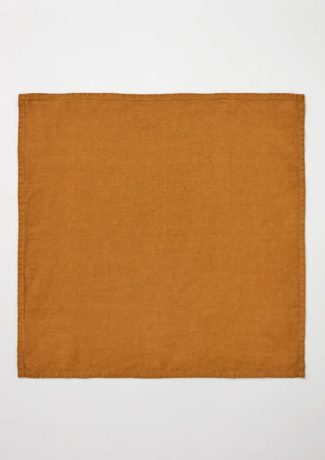 Textiles|Tableware-TOAST Washed Linen Napkin StarAnise