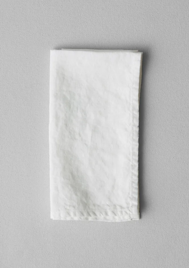 Textiles|Kitchen-TOAST Washed Linen Napkin OffWhite