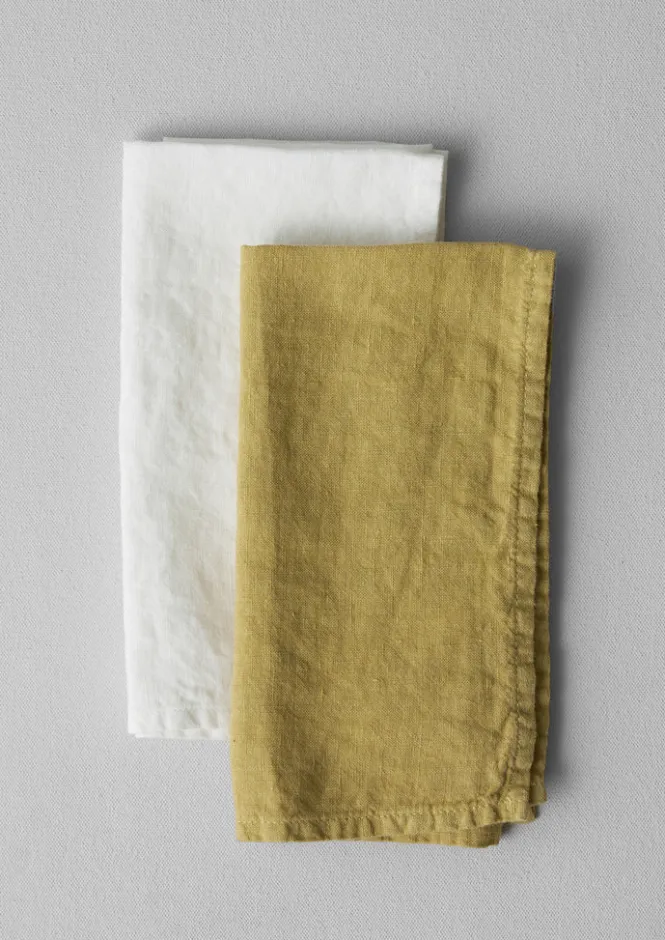 Textiles|Kitchen-TOAST Washed Linen Napkin OffWhite