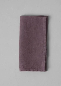 Textiles|Kitchen-TOAST Washed Linen Napkin DarkHellebore