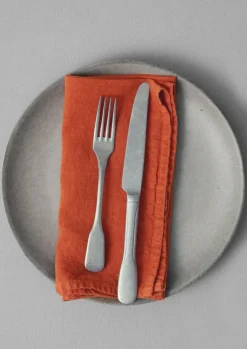 Textiles|Tableware-TOAST Washed Linen Napkin Firecracker