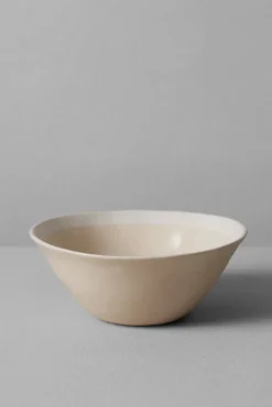 Ceramics|Tableware-TOAST Wonki Ware White Wash Pasta Bowl Natural/White